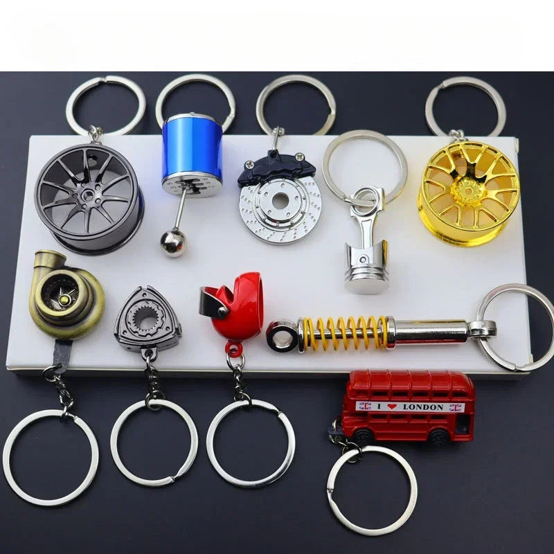 Rev It Up: Automotive Keychains