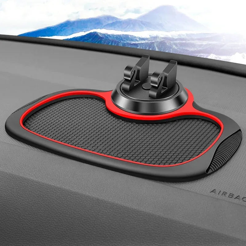 No-Slip Car Dashboard Pad: Your Phone Stays Put!