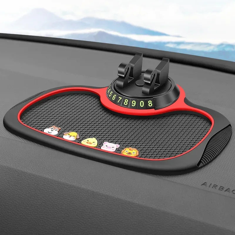 No-Slip Car Dashboard Pad: Your Phone Stays Put!