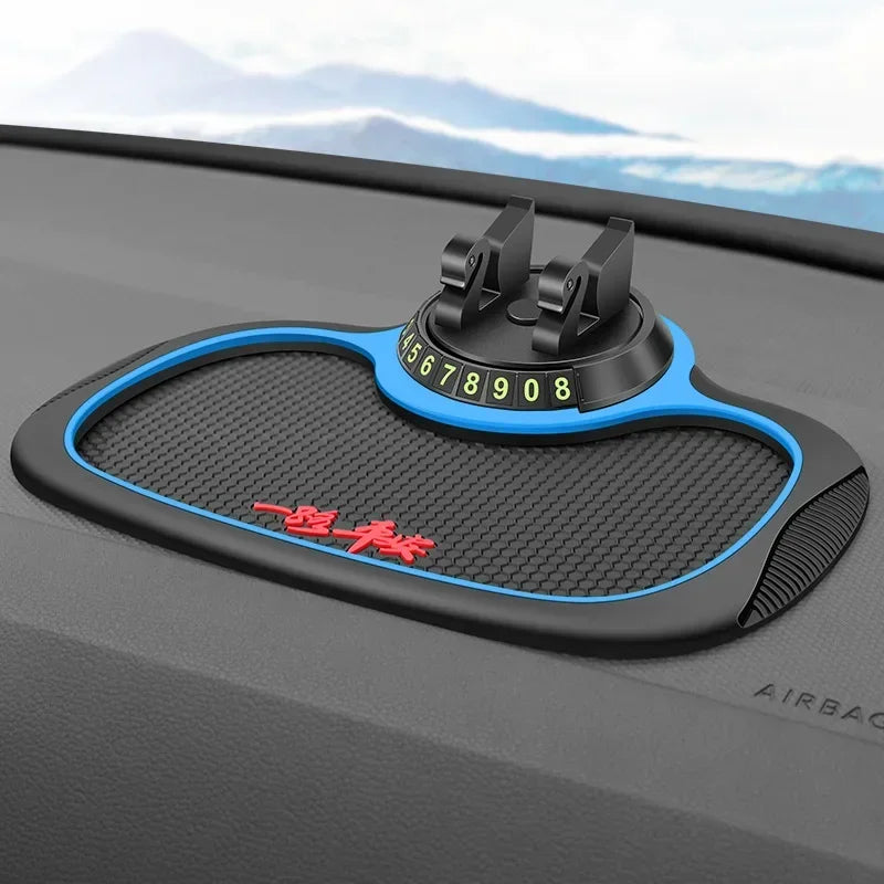 No-Slip Car Dashboard Pad: Your Phone Stays Put!