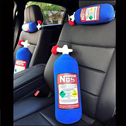 NOS Bottle Car Neck Pillow: Boost Your Comfort! 