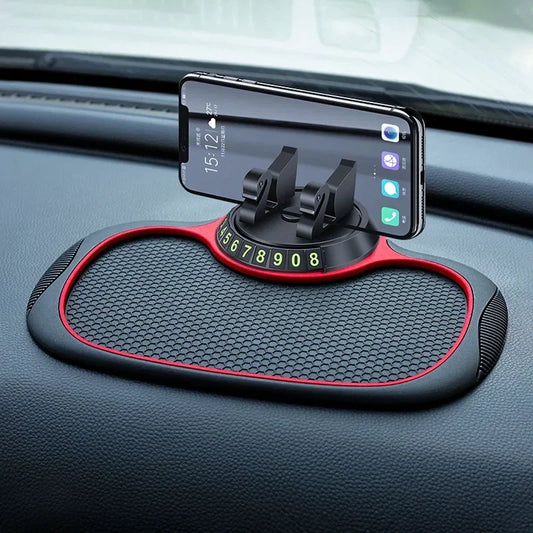 No-Slip Car Dashboard Pad: Your Phone Stays Put! 