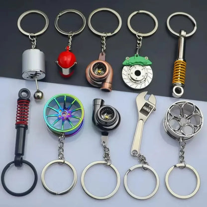 Mini Auto Parts  Keychain