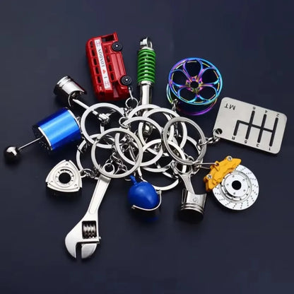 Mini Auto Parts  Keychain