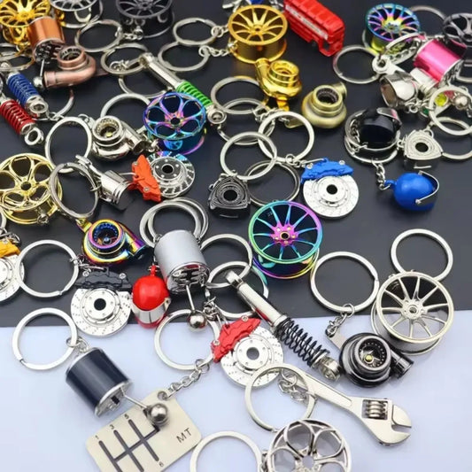 Mini Auto Parts  Keychain